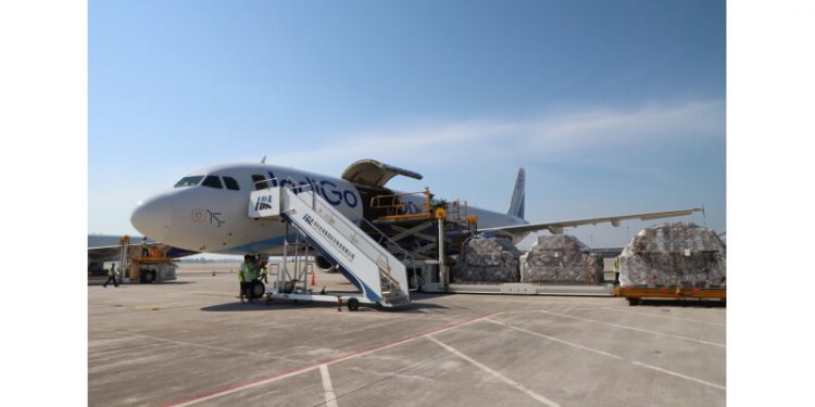 Ezhou Huahu International Airport emerges as a major air cargo hub in China as international freight throughput more than doubles