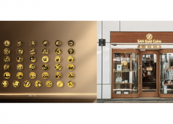 San Gold Coins, Bearers of China’s 117-Year Gold Legacy Arrives in Hong Kong