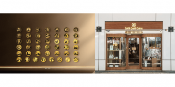 San Gold Coins, Bearers of China’s 117-Year Gold Legacy Arrives in Hong Kong