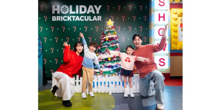 Merlin Entertainments’ LEGOLAND® Discovery Centre Hong Kong “HOLIDAY BRICKTACULAR” Returns with Creativity as the Best Christmas Gift