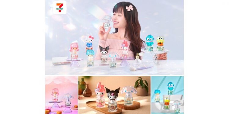 7-Eleven unveils the first-ever Sanrio characters “Unbox Your Perfume” collection