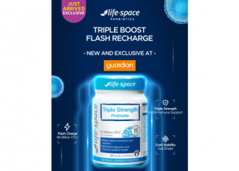 Triple the Probiotics, Triple the Relief: Life-Space Launches Triple Strength Probiotics in Singapore