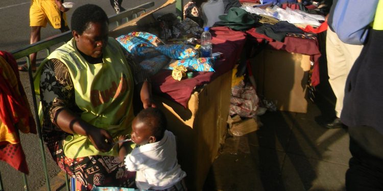 Harare’s street traders create their own system to survive in the city
