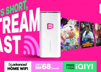 Yes Unboxes the Drama with 5g advanced Broadband + FREE 1 Year iQIYI Access