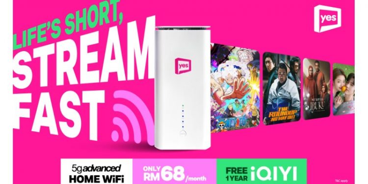 Yes Unboxes the Drama with 5g advanced Broadband + FREE 1 Year iQIYI Access