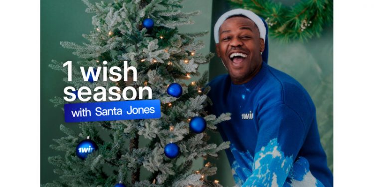 1wish Season with Santa Jones – Christmas Advents by 1win and Jon Jones