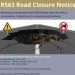 R563 remains closed amid serious safety risks