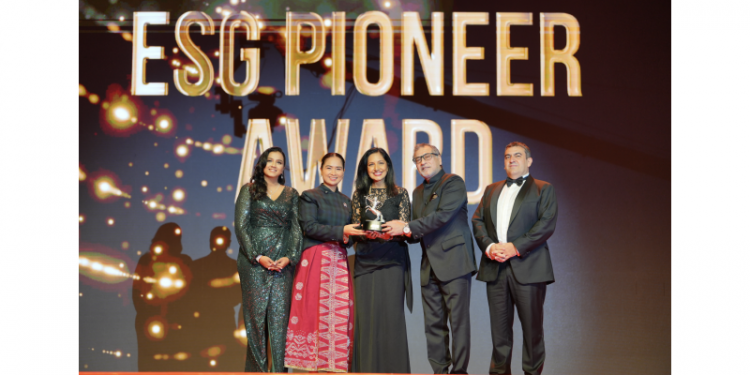Celebrated sustainability strategist and governance leader Dr. Jayanthi Desan Honoured as ESG Pioneer at ACES Awards 2025