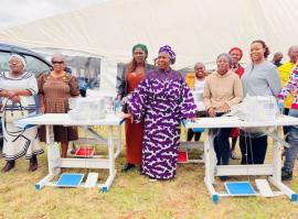 WC Agriculture hands over working tools to empower women and youth
